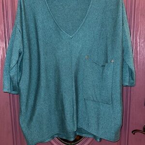 Kerisma Teal Knit Sweater
